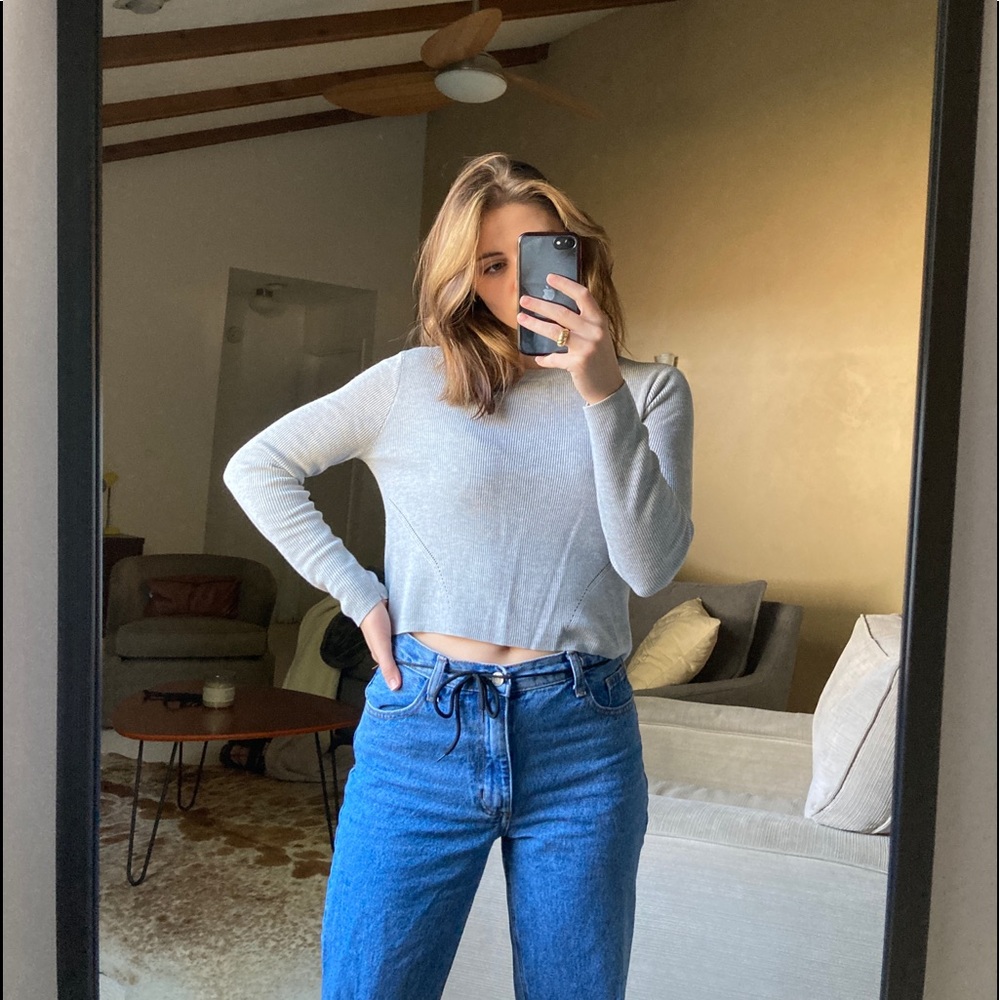 Cropped Crewneck